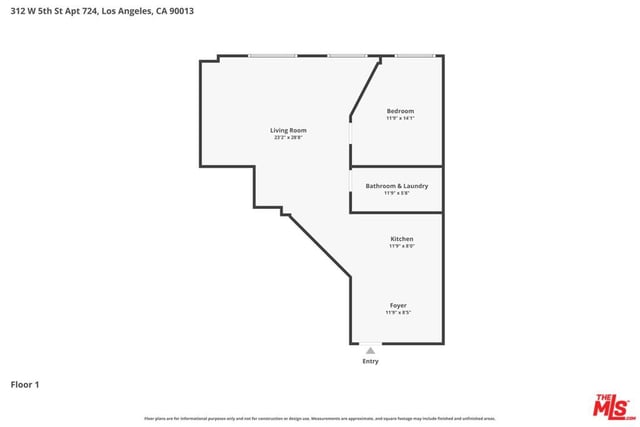 312 W 5th Street 917, Los Angeles, CA 90013 — photo 23 of 24
