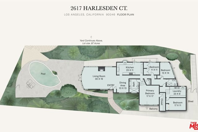 2617 Harlesden Court, Los Angeles, CA 90046 — photo 56 of 57