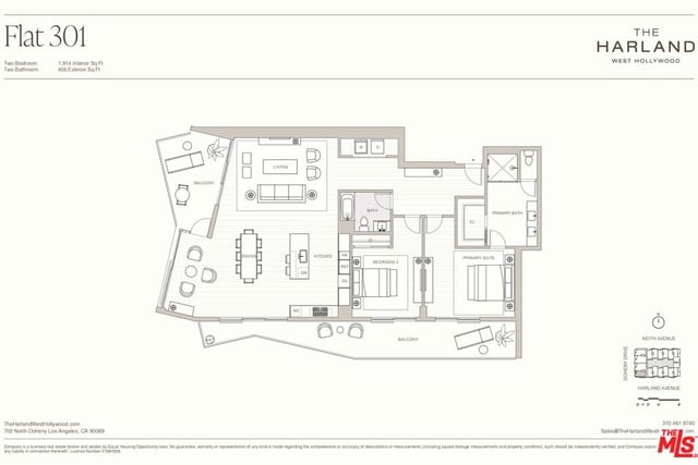 702 N Doheny Drive 301, West Hollywood, CA 90069 — photo 8 of 8
