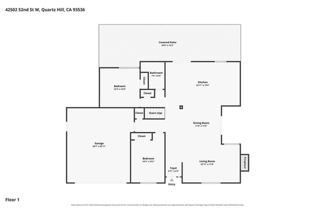 42502 W 52nd Street, Quartz Hill, CA 93536 — photo 40 of 41