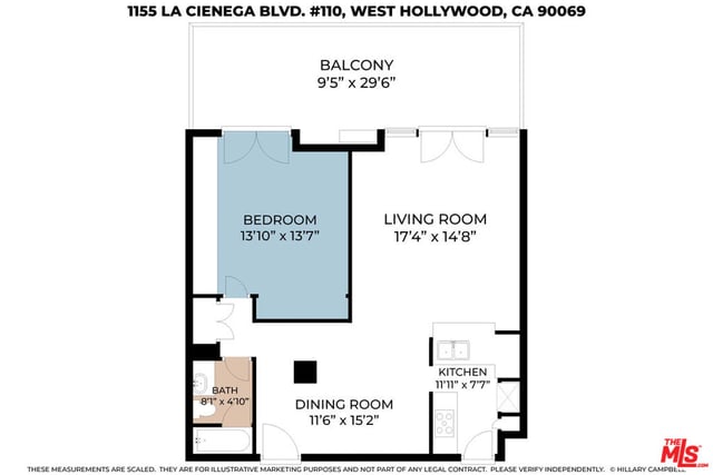 1155 N La Cienega Boulevard 110, West Hollywood, CA 90069 — photo 28 of 46